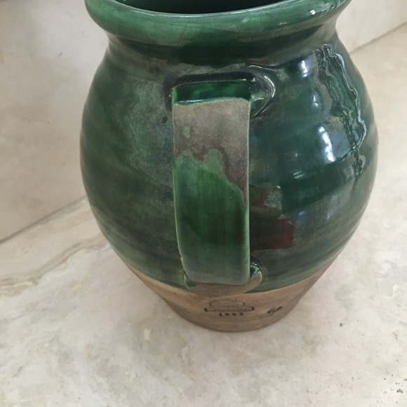 SOLD! Rowe Pottery Works Cambridge, WI Green Salt Glaze - Picture 3 of 12